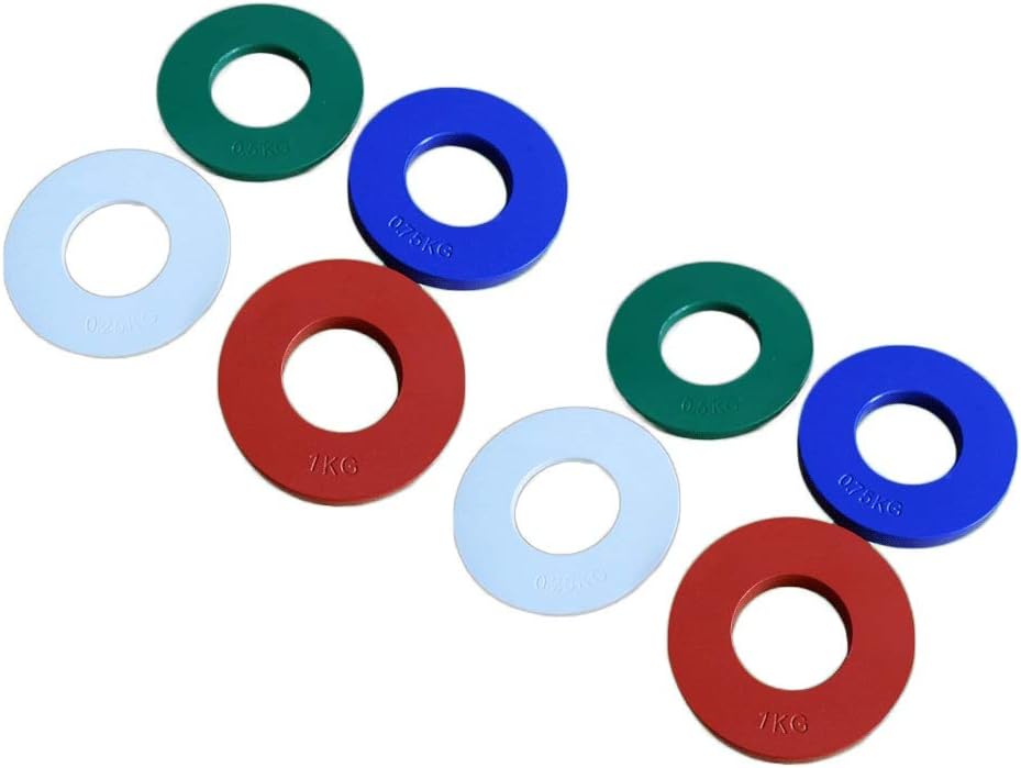 マイクロウェイト設定分数ウェイトプレートセットオリンピックバーベル